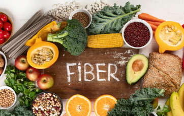 Dietary fiber can help with your digestion.